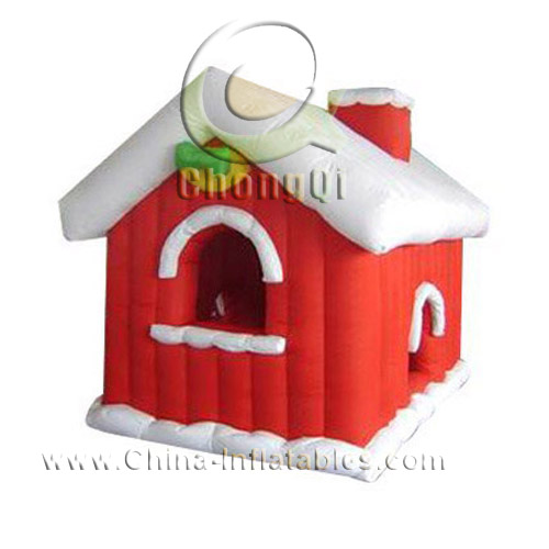 christmas house inflatable